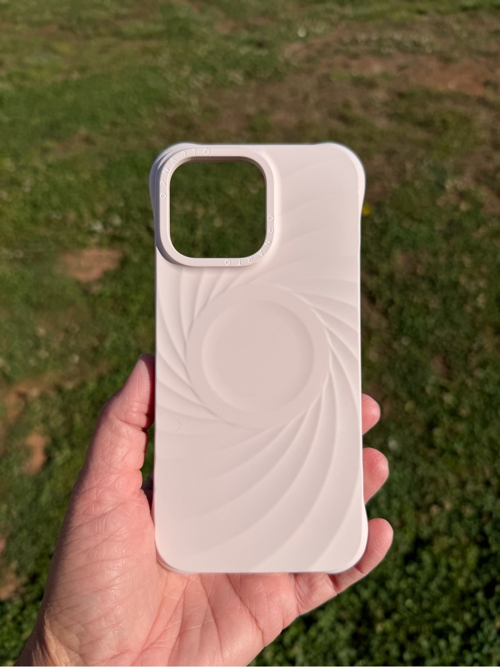 Ornarto Vortuxe Case- iPhone 16 Pro Max- Pale Rose Quartz